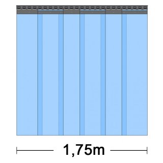 PVC Vorhang - Breite 1,75m